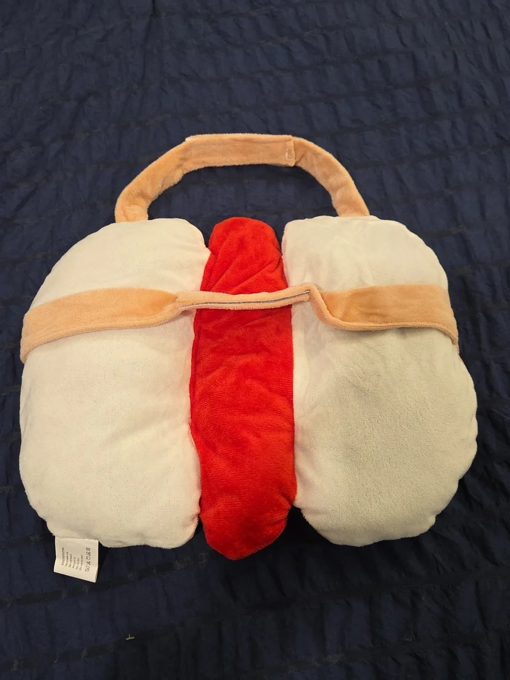 Hot Dog Pet Costume  - Tan Bun with Red & Yellow Ketchup/Mustard